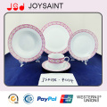 Ensemble de dîner en porcelaine en forme ronde 20PCS